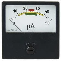 М42305 мкA 50 0-25кВ 1,5 ОО 60х60мм Микроамперметр [88] СПЕЦ.ШКАЛА УТ-00001015