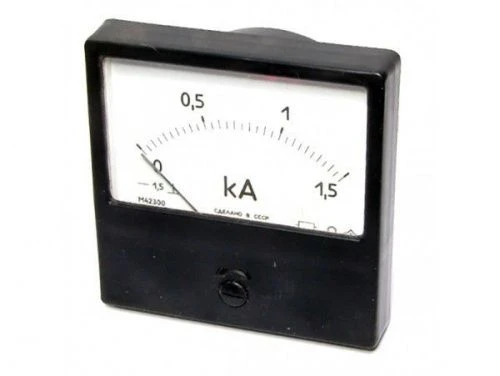 М42300 кА 6 1,5 В ОО 80х80мм Килоамперметр постоянного тока УТ000019991