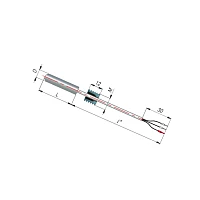 ДТС044-50М.В4.30/3,0м L=30мм d=8мм М12х1,5мм  lкаб=3,0м УТ000012150