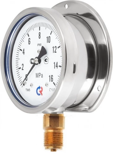 ТМ-520РКТ.00(0-1,6)MPa.М20х1,5.1,0 Зад. Фланец  ГЛИЦЕРИН УТ000016824