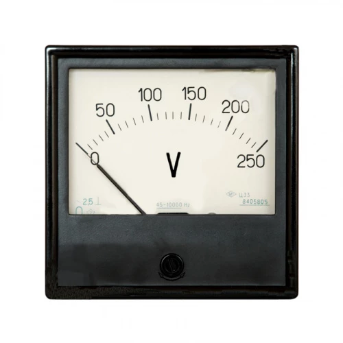 Ц33-М1 кВ 1,25 45-10000Гц кл.1,5 Вольтметр переменного тока 120х120мм УТ000014944