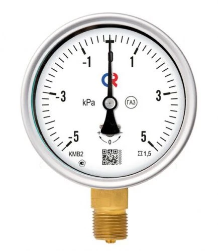 КМ-31Р +40 kPа.М20х1,5.1,5 Напоромер, ф150 УТ-00001337