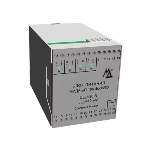 МИДА-БП-106-2к-DIN-24V Блок питания УТ000002510